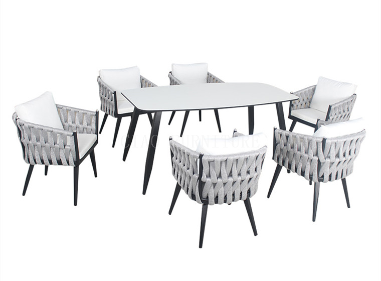 7PCS outdoor patio dining table set