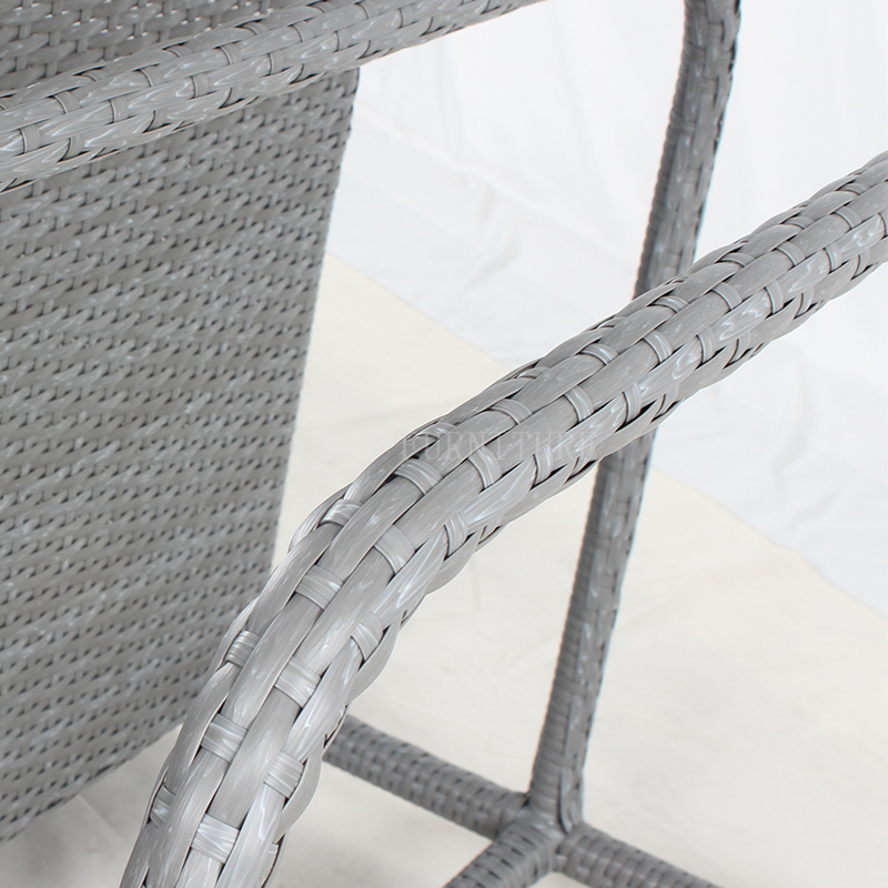 wicker grey simple resort dining car