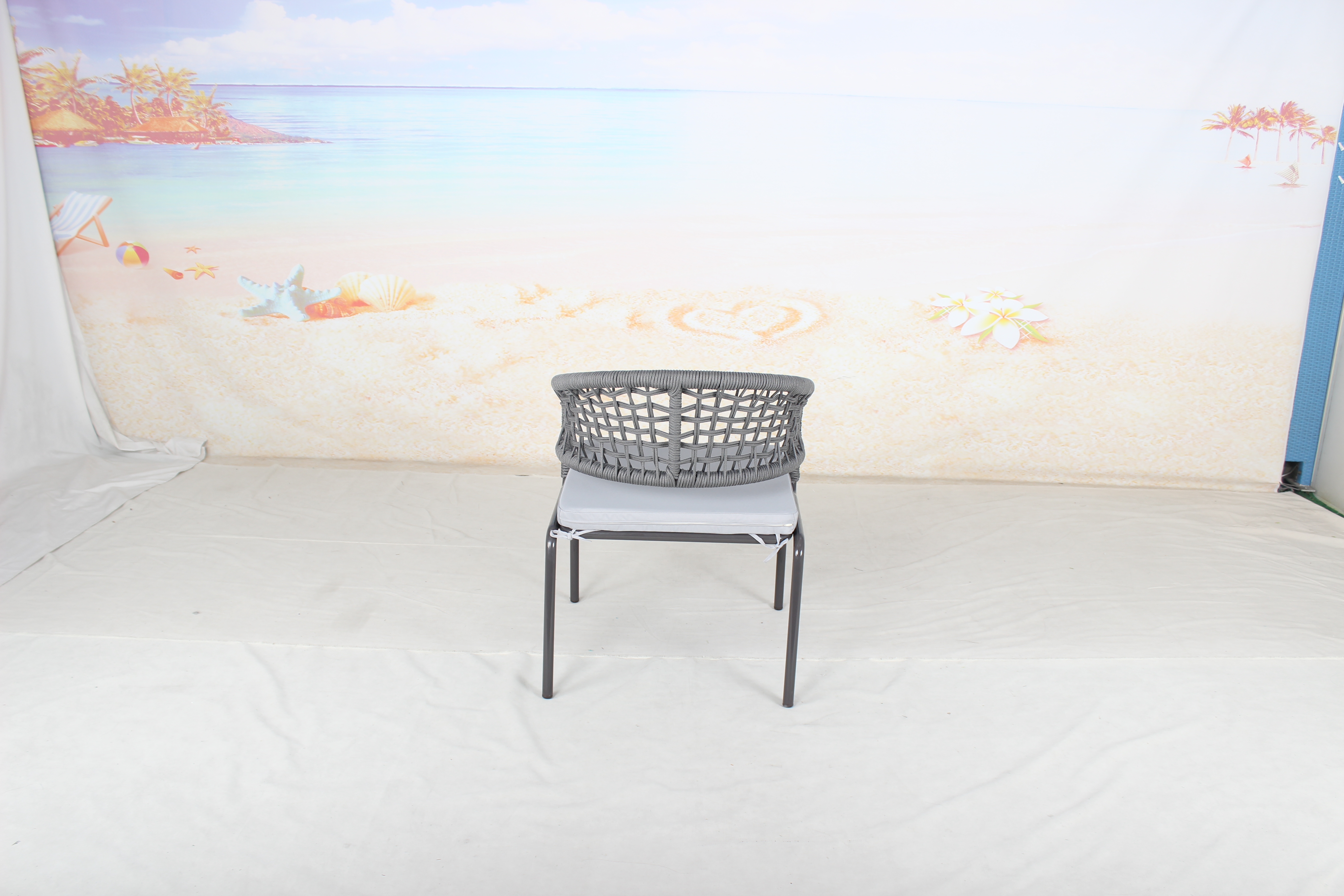 Outdoor balcony patio 3pcs table chairs furniture set