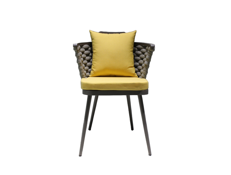 Outdoor restaurant patio dining chair