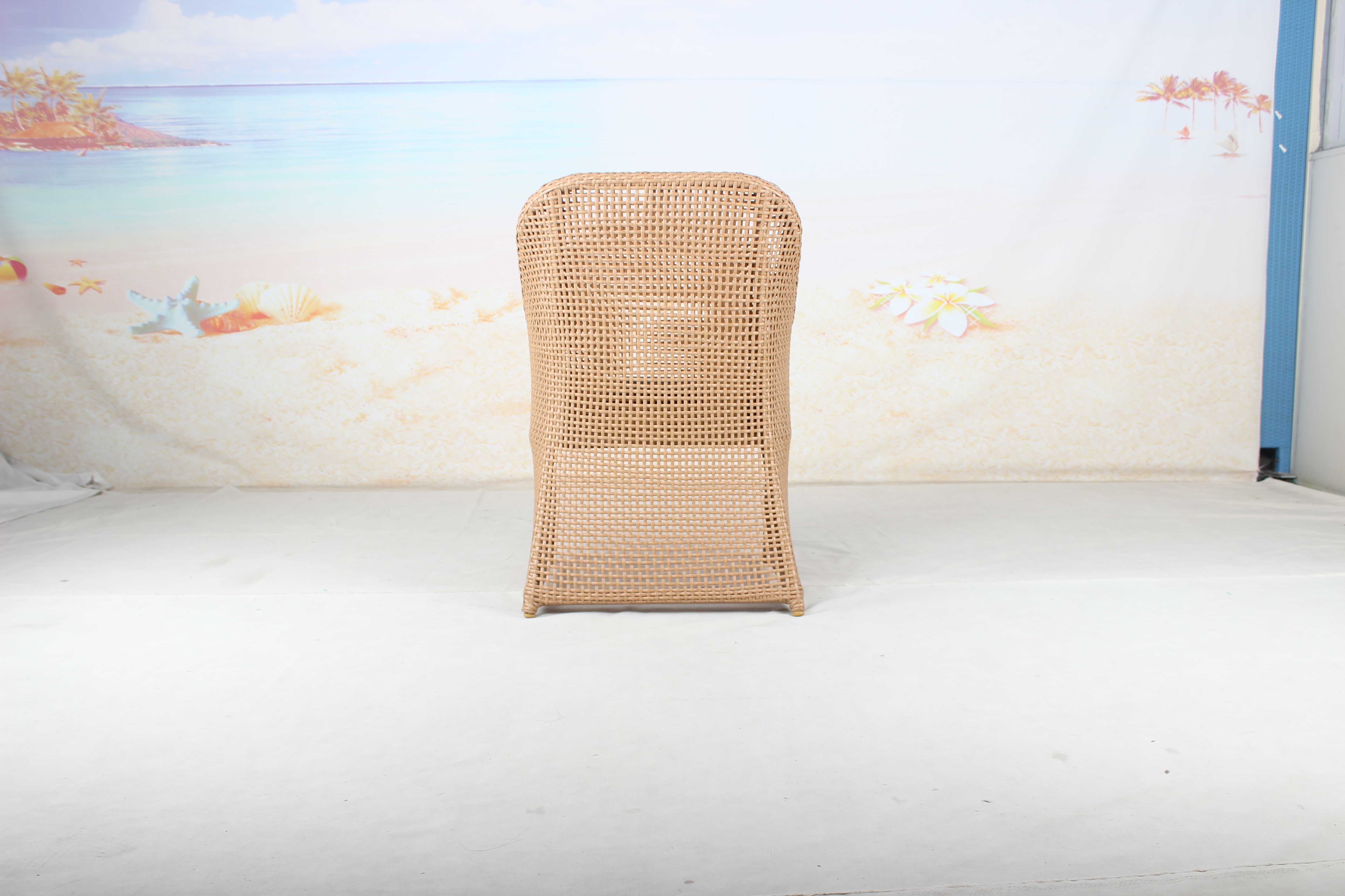 Leisure outdoor garden rattan dining chair